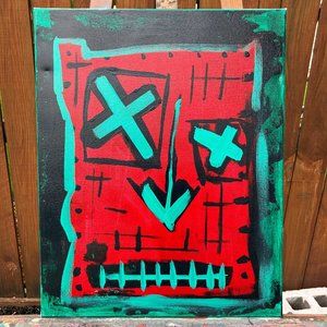 "Mark It" (Acrylic on Canvas)